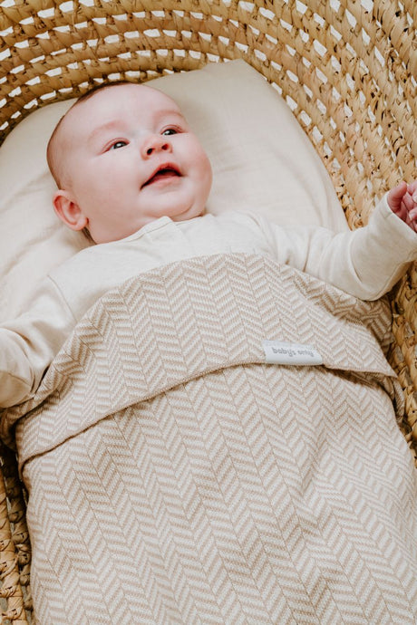 Baby's Only ledikantdeken Dawn beige/ecru - 100x135 cm