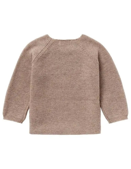Noppies vest Pino - Taupe melange