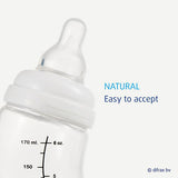 Difrax S-fles natural 250 ml - Stone